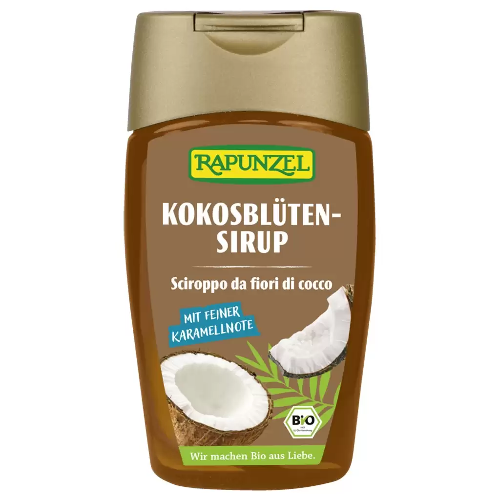 Zahar si Indulcitori - Sirop din flori de nuca de cocos, eco 250g