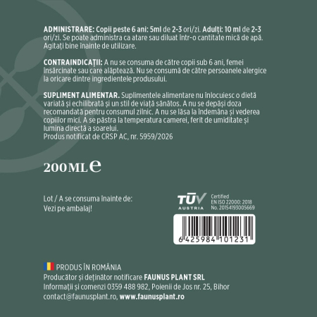 Sirop Respiratorus Gât Liniștit 200ml [7]