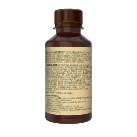 Sirop Respiratorus  Gât Fericit Copii 200ml [3]