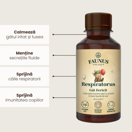 Sirop Respiratorus  Gât Fericit Copii 200ml [5]