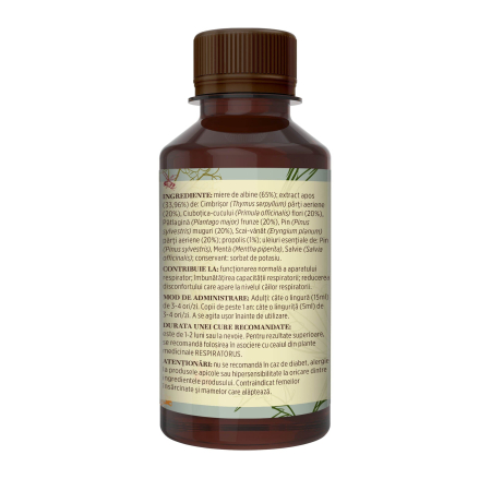 Sirop Respiratorus cu Miere și Propolis 200ml [2]