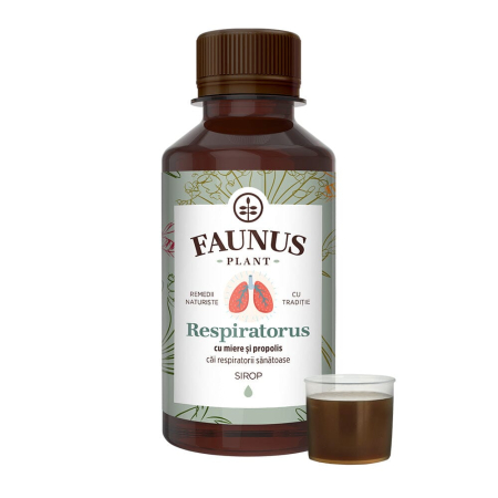 Siropuri - Sirop Respiratorus cu Miere și Propolis 200ml
