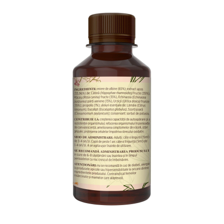 Sirop Vitaminizantus cu Miere si Propolis 200ml [2]
