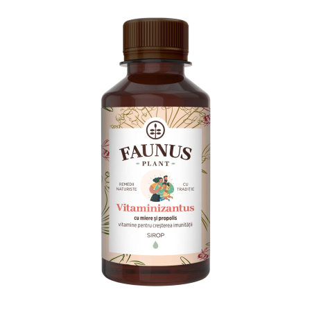 Sirop Vitaminizantus cu Miere si Propolis 200ml [1]