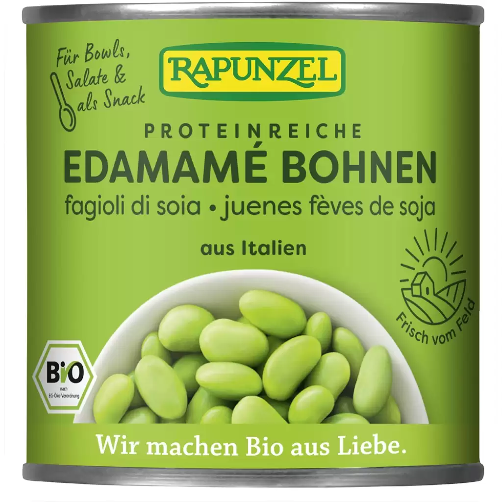 Leguminoase - Soia edamame in conserva, eco 200g