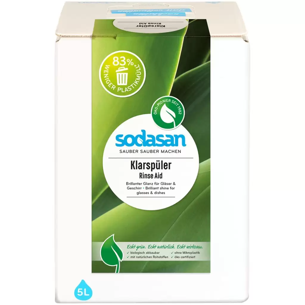 Detergenti vase - Solutie clatire pentru masina de spalat vase bag-in-box 5L