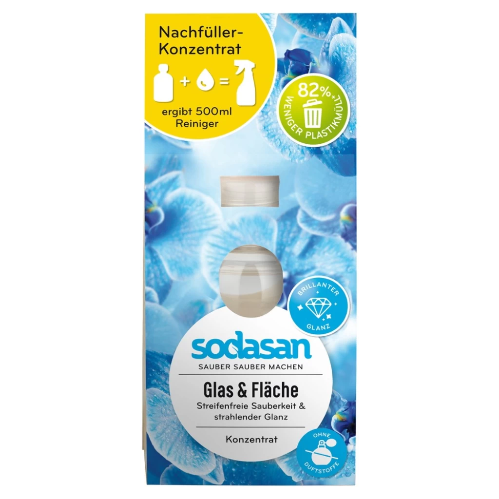 Curatare casa si bucatarie - Solutie concentrata pentru curatarea geamurilor 100ml