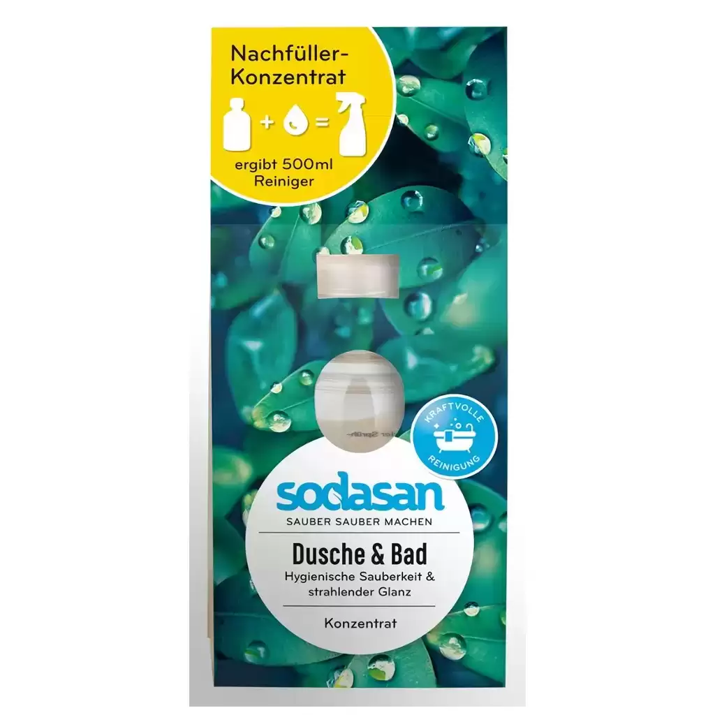 Curatare casa si bucatarie - Solutie concentrata pentru curatat cada si dusul rezerva reumplere 100ml