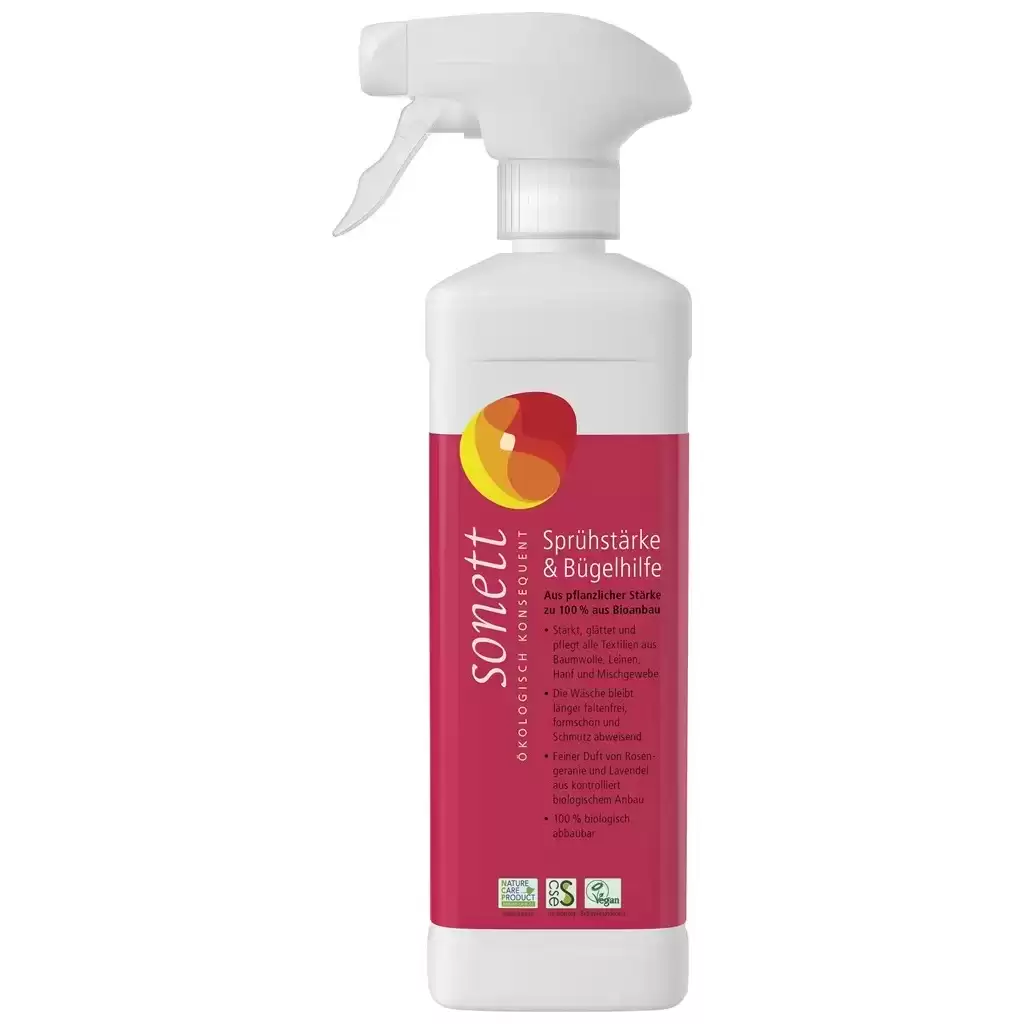 Detergent rufe - Solutie ecologica cu amidon pentru apretat haine 500ml
