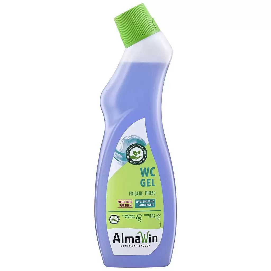 Curatare casa si bucatarie - Solutie gel pentru curatat toaleta cu menta 750ml