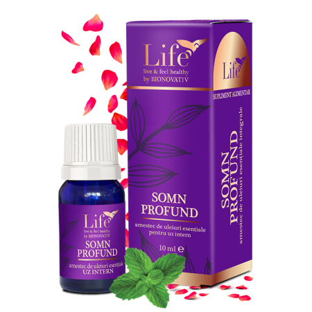 Uleiuri Esentiale - SOMN PROFUND - amestec de uleiuri esențiale - 10 ml