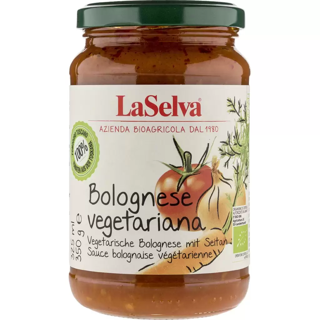 Sos, Crema - Sos bolognese vegetarian cu seitan, eco 350g