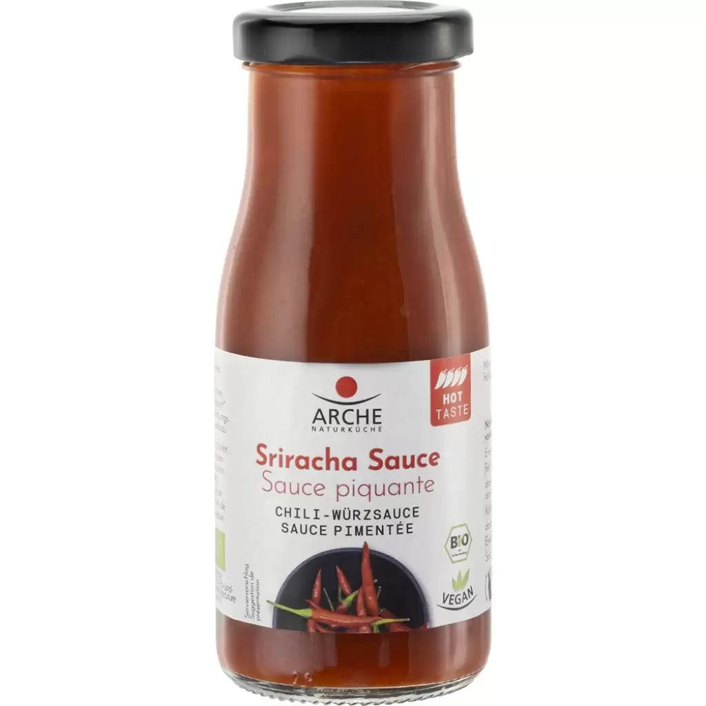 Mancare asiatica - Sos chili Sriracha fara gluten, eco 130ml