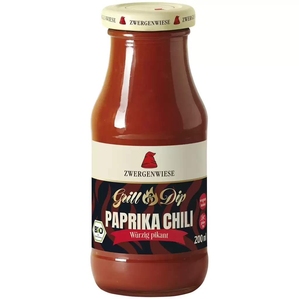 Sos, Crema - Sos cu ardei si chili fara gluten, eco 200ml