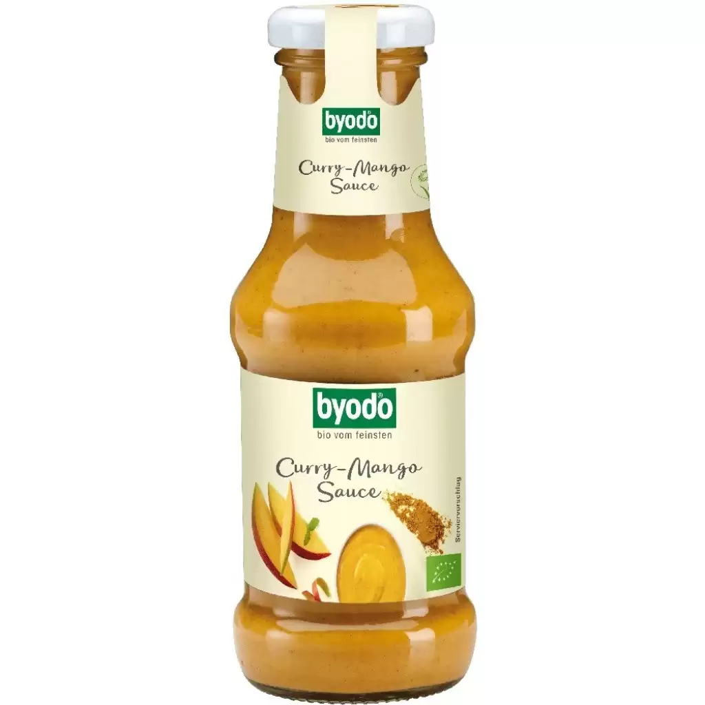 Sos, Crema - Sos curry cu mango fara gluten, eco 250ml