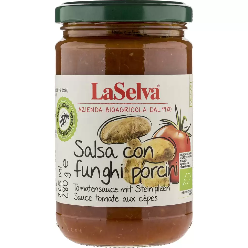 Sos, Crema - Sos de rosii cu hribi, eco 280g