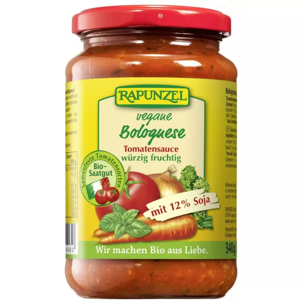 Sosuri - Sos de tomate Bolognese vegan, eco 340g