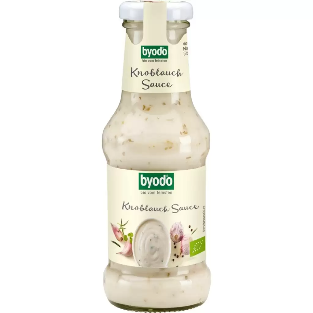 Sos, Crema - Sos de usturoi fara gluten, eco 250ml