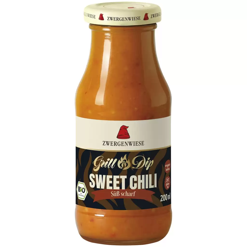 Sos, Crema - Sos dulce cu chili fara gluten, eco 200ml