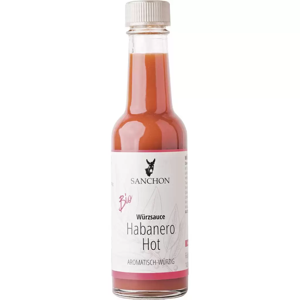 Sos, Crema - Sos iute habanero cu chili, eco 140ml
