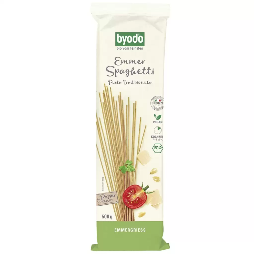 Paste fainoase - Spaghetti din emmer, eco 500g