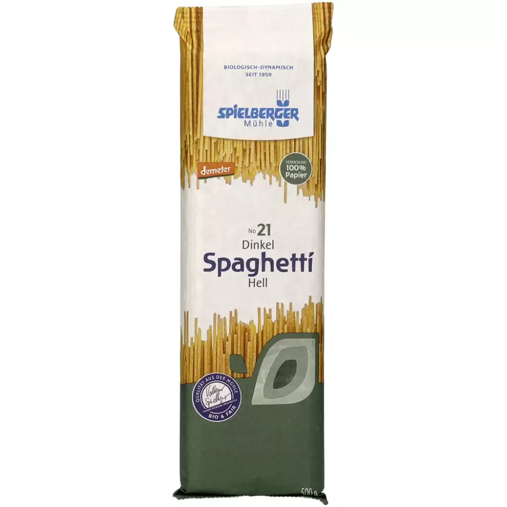 Paste fainoase - Spaghetti din grau alb spelta, eco 500g