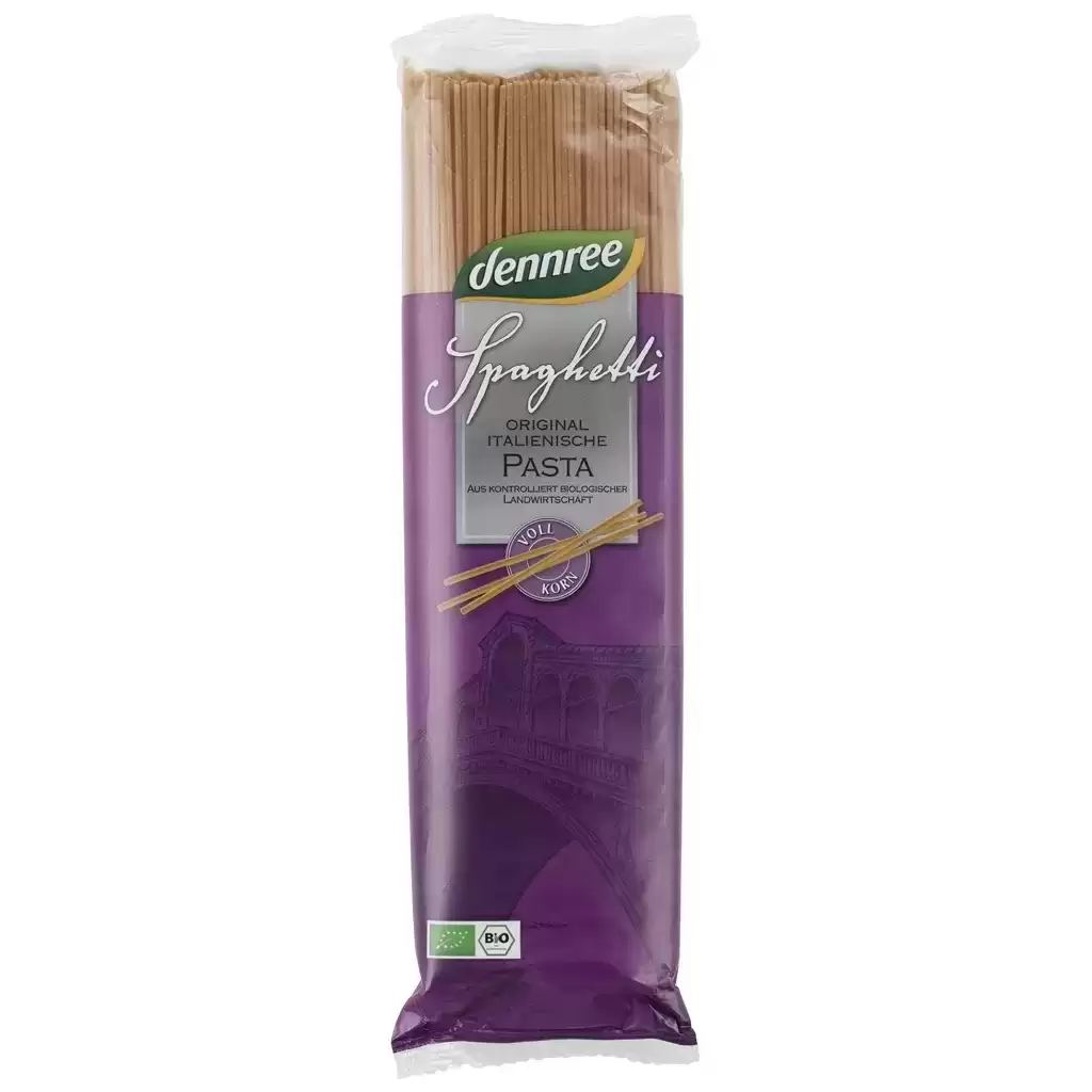 Paste fainoase - Spaghetti din grau dur integrale, eco 500g