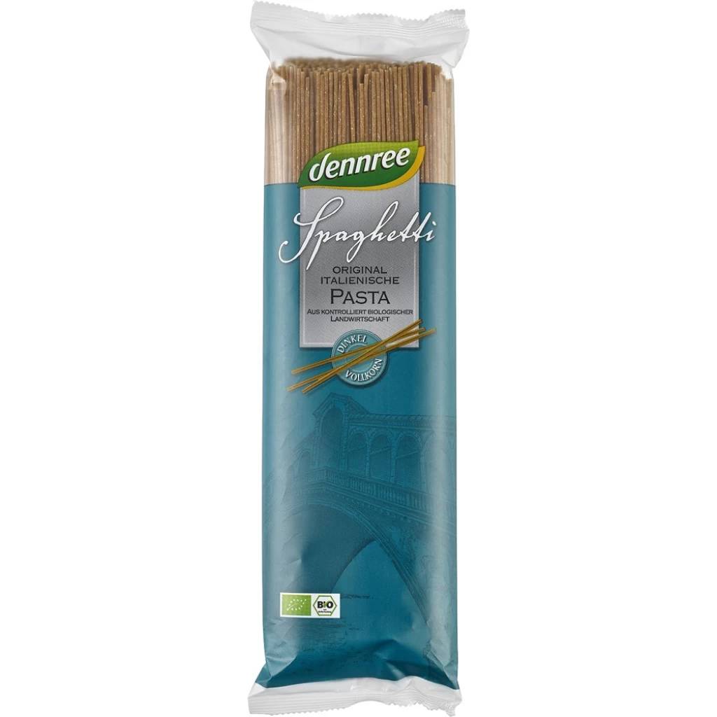 Paste fainoase - Spaghetti din spelta integrala, eco 500g