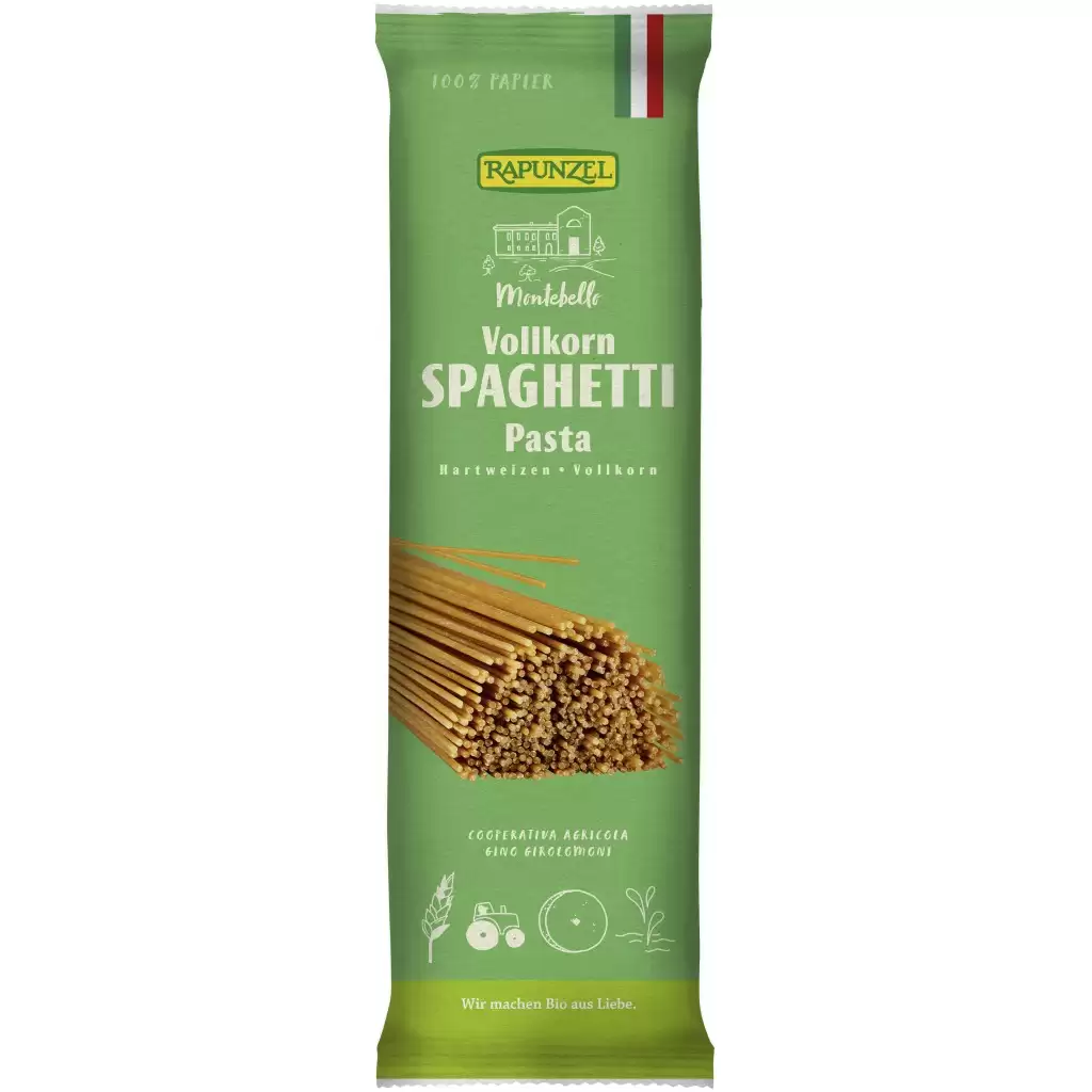 Paste fainoase - Spaghetti integrale, eco 500g