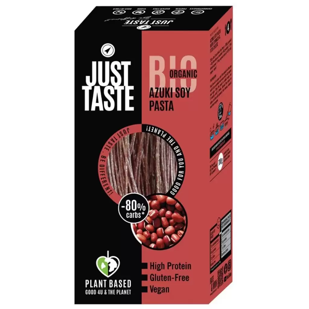 Paste fainoase - Spaghetti proteice din soia si fasole azuki fara gluten, eco 250g