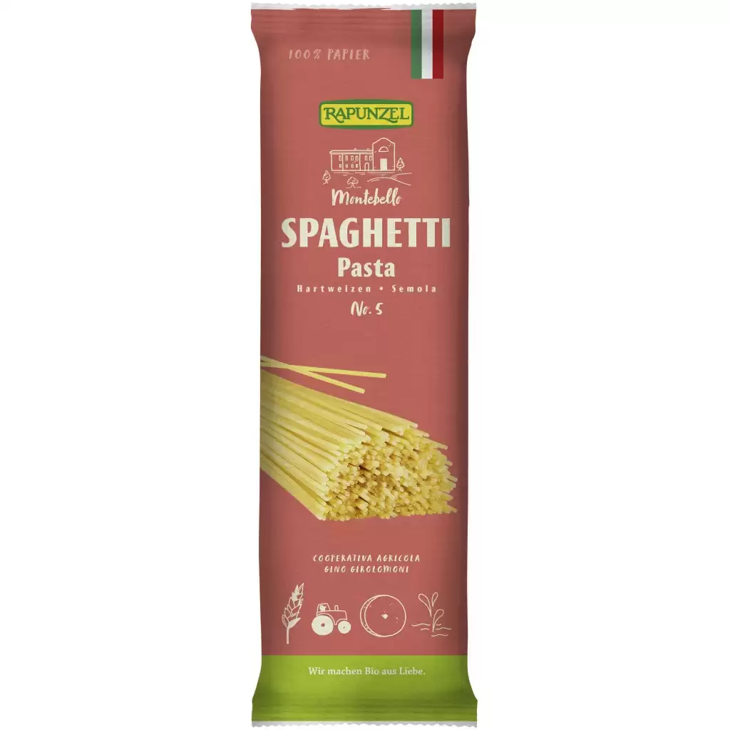 Paste fainoase - Spaghetti semola nr.5, eco 500g