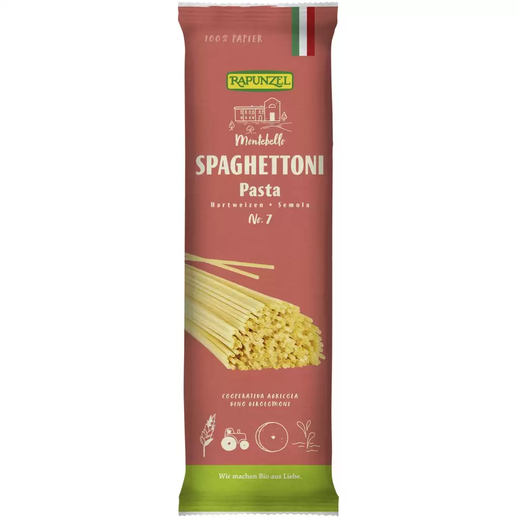 Paste fainoase - Spaghettoni semola nr.7, eco 500g