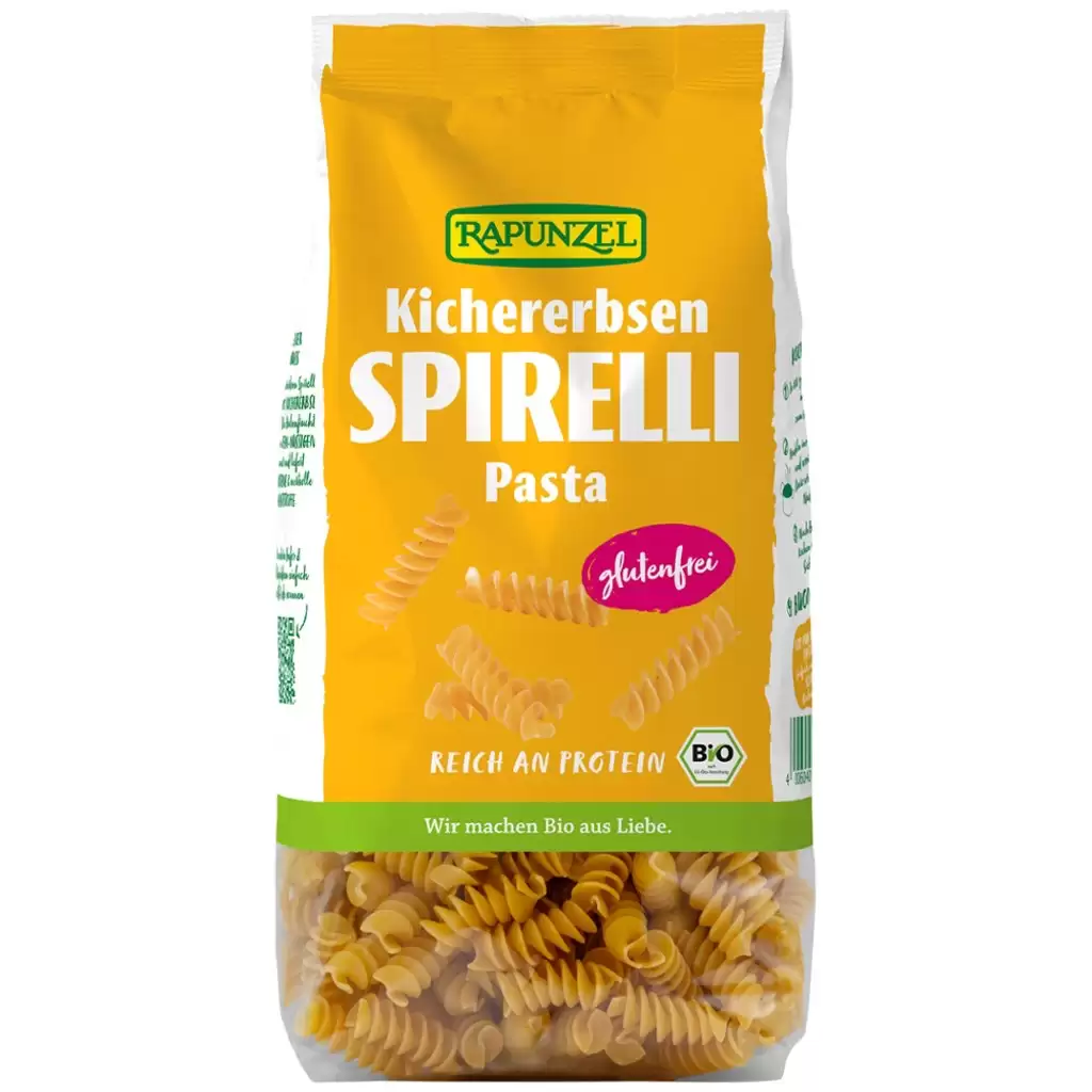 Fara Gluten - Spirelli din naut fara gluten, eco 300g