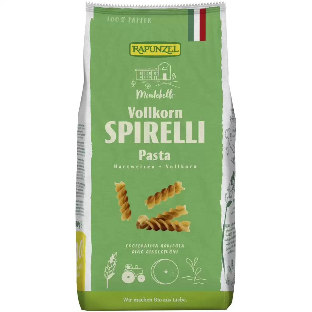 Paste fainoase - Spirelli integrale, eco 500g