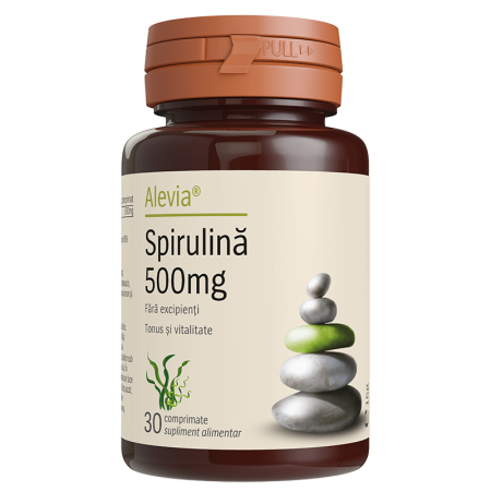 Suplimente - Spirulină 500mg 30 comprimate