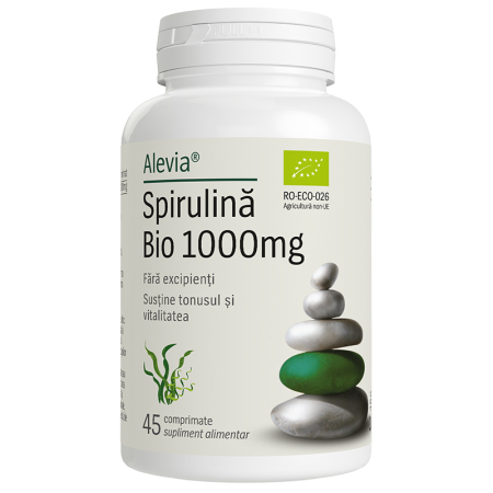 Suplimente - Spirulină Bio 1000mg 45 comprimate