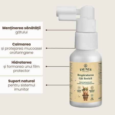 Spray Respiratorus Gât Fericit Copii 30ml [4]