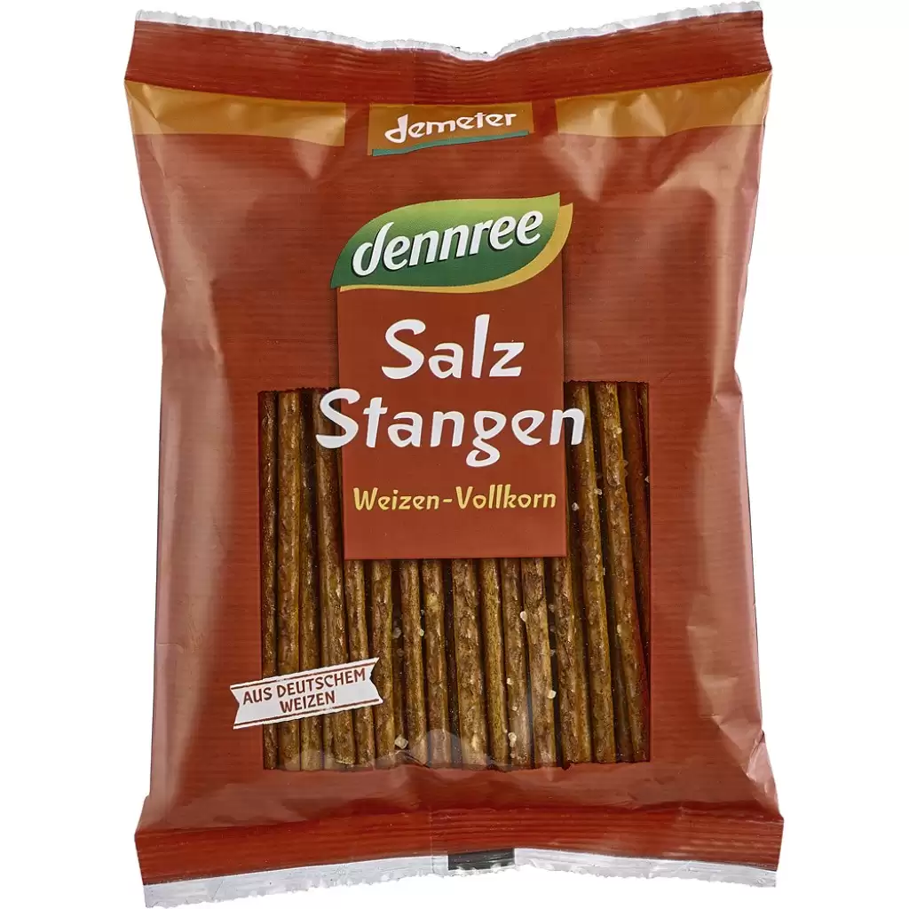 Sticksuri, chipsuri si covrigei - Sticksuri din grau integral cu sare, eco 100g