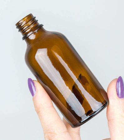Materiale  - Sticlă Brown DIN18, 50 ml