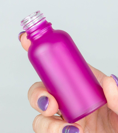Materiale  - Sticlă Ele Roz mată 30 ml