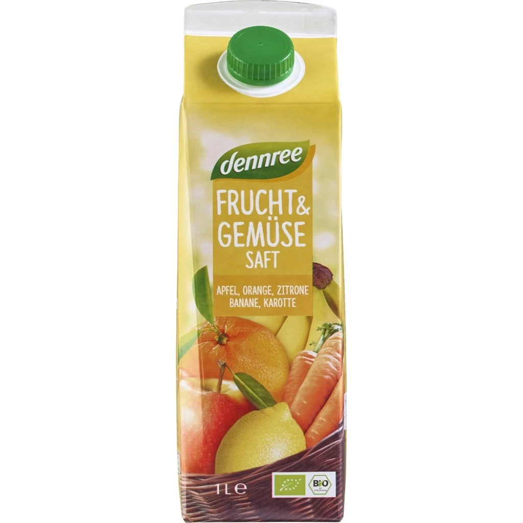 Bauturi - Suc galben de fructe si legume, eco 1L