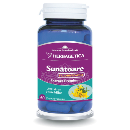 Extracte - Sunatoare St. John Wort 60 capsule