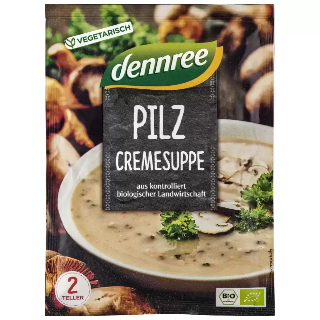 Preparate si mixuri - Supa crema de ciuperci la plic, eco 50g