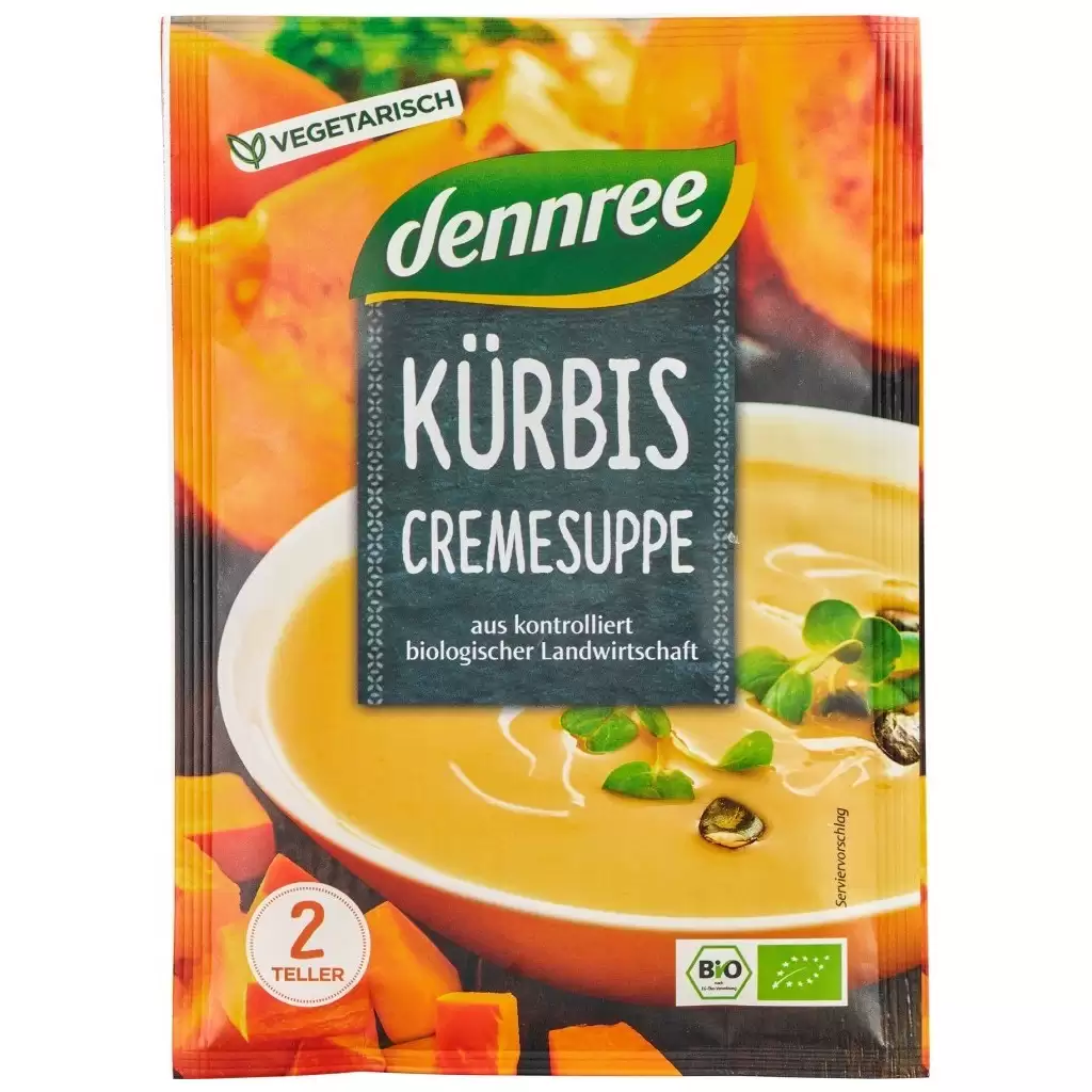 Preparate si mixuri - Supa crema de dovleac la plic, eco 40g