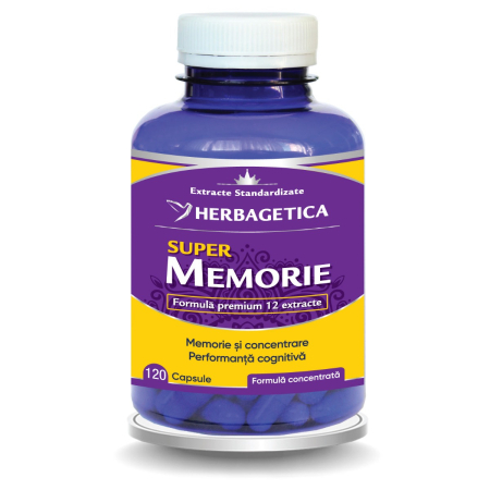 Minerale - Super Memorie 120 capsule