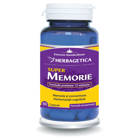 Minerale - Super Memorie 60 capsule