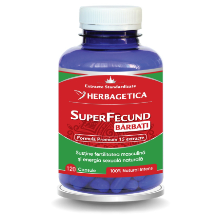 Extracte - Superfecund Barbati 120 capsule