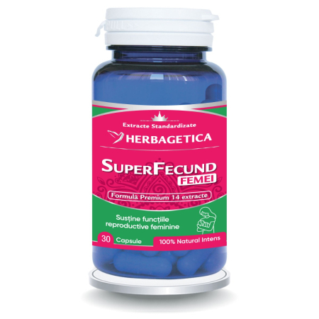 Extracte - Superfecund Femei 30 capsule