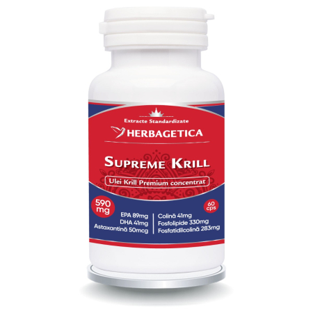 Minerale - Supreme KRILL Omega3 Forte 60 capsule