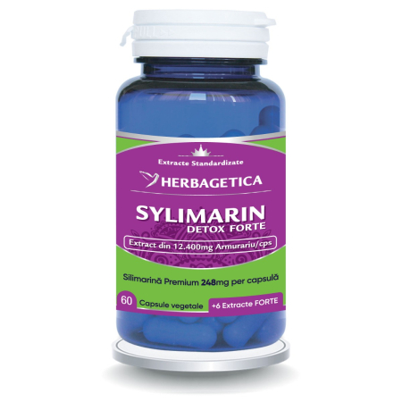 Extracte - Sylimarin Detox Forte 60 capsule